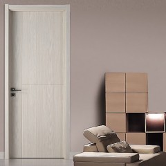 【伯利好】JC-M025-24 简约 现代 室内 卧室 实木 烤漆 平板 隔音套装 房门 定做木门