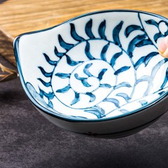 【伯利好】JS-F039-44 日式异形小碗陶瓷异形早餐酱料点心小菜喝汤碗家用小吃店餐厅餐具