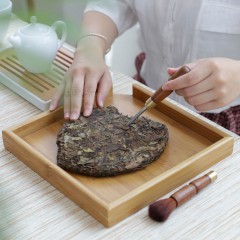 【伯利好】JS-F050-SXCDKK9999-105 功夫茶具配件 笔刷黑檀木 养壶笔 茶扫 茶笔 花梨木茶针 茶盘零配 茶道
