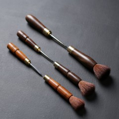 【伯利好】JS-F050-SXCDKK9999-105 功夫茶具配件 笔刷黑檀木 养壶笔 茶扫 茶笔 花梨木茶针 茶盘零配 茶道