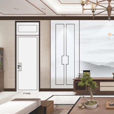 家用实木复合实木烤漆门
