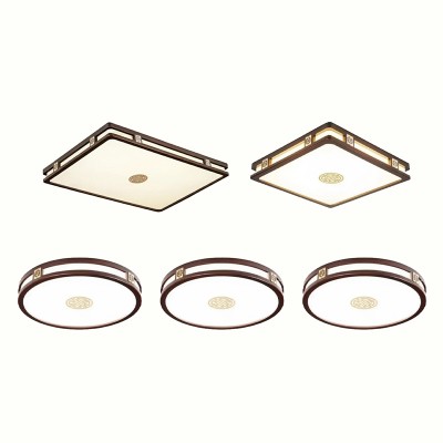 中式灯具套餐2 三室两厅灯具组合 灯具5件套 中式吸顶灯