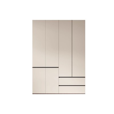 现代家具套餐 两室一厅现代家具套餐15件 2床+4床头柜+1衣柜+2床垫  1桌+4椅 直排沙发 客厅餐厅卧室家具组合